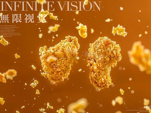 创意炸鸡汉堡X高高的堡全案拍摄