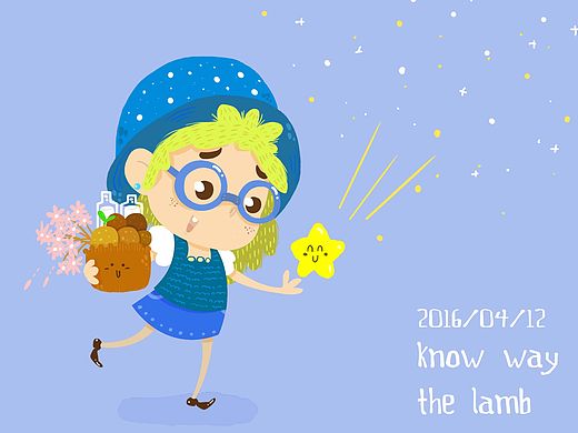 幸运星（个人主页-ZMTU4OTAyMzY=） - 商业插画 - 站酷设计师画师一九原创素材 - 站酷ZCOOL