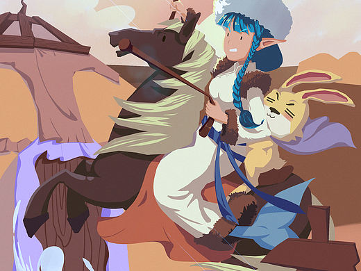 《兜兜的旅行回忆》~蒙古（个人主页-ZMzkxNjY5MDQ=） - 创作习作 - 站酷设计师吃货的乐谱原创素材 - 站酷ZCOOL