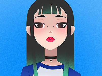  喜欢这样的女孩儿吗？