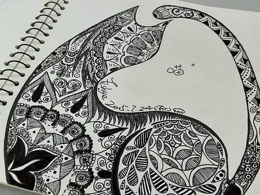 《貓 咪》（個(gè)人主頁-ZMTk0ODczNDg=） - 商業(yè)插畫 - 站酷設(shè)計(jì)師肥_小魚原創(chuàng)素材 - 站酷ZCOOL