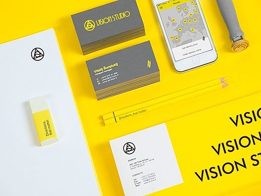 《视觉STUDIO》 logo视觉形象设计