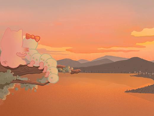 小粉猪和小绿虫的奇妙探险（1）（个人主页-ZNjYxOTYyNjQ=） - 创作习作 - 站酷设计师Z58062141原创素材 - 站酷ZCOOL