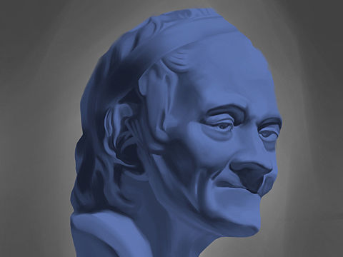 石膏像-伏爾泰（個人主頁-ZNTQxODM1NzY=） - 創(chuàng)作習作 - 站酷設(shè)計師張有理原創(chuàng)素材 - 站酷ZCOOL
