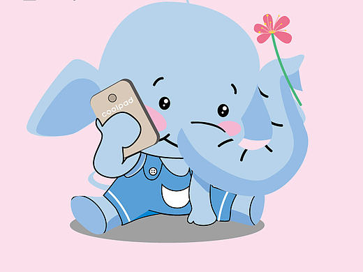 酷派手机形象设计