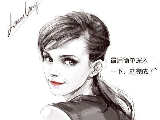 咳咳，恩，那个，明天端午了，来点干货给大家，只要跟着步骤走，手把手教你画妹纸，“明明”已经学会并点赞