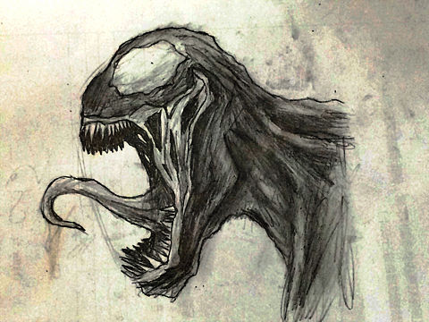 新年回来，空闲画的手绘