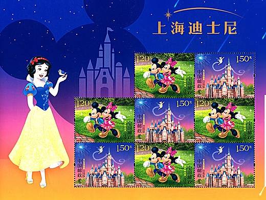 迪士尼邮票海报/红楼梦邮票海报