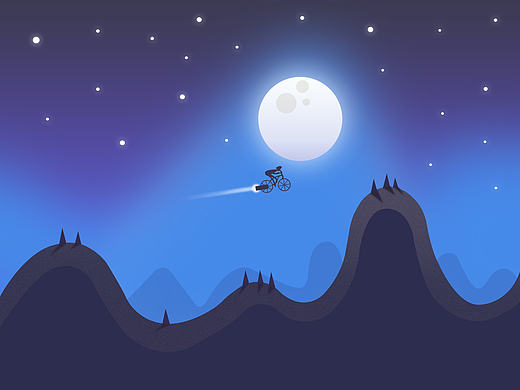 扁平化风格图临摹练习