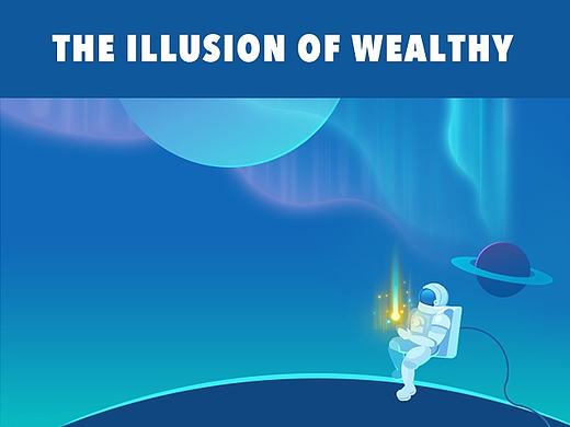 插画系列:THE ILLUSION OF WEALTHY