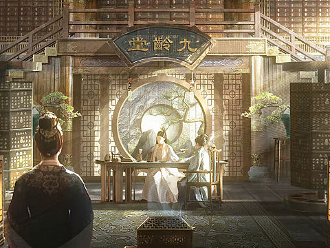 去年参与电视剧《君九龄》的制作。