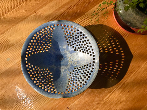 陶艺手工水果盘