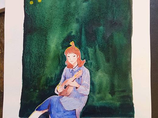 畫的同學(xué)，唐婉琳，（個(gè)人主頁(yè)-ZMTg4NzI1MDA=） - 創(chuàng)作習(xí)作 - 站酷設(shè)計(jì)師白橗_原創(chuàng)素材 - 站酷ZCOOL