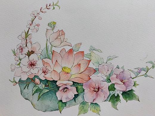 水彩插画(个人主页-ZNDY2ODA2NTY=) - 商业插画 - 站酷设计师夏夜m原创素材 - 站酷ZCOOL