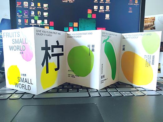 水果小世界折页手册