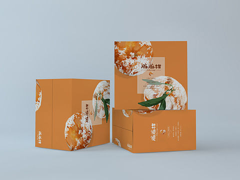原创：手绘水果（脏脏柑）包装设计