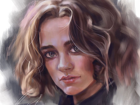 厚涂练习（个人主页-ZNDM5ODA0NjA=） - 单幅漫画 - 站酷设计师Samuel_s原创素材 - 站酷ZCOOL