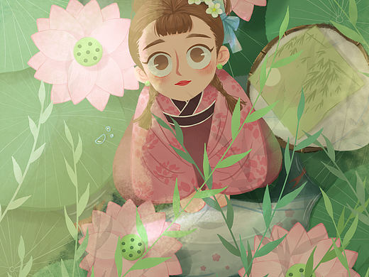 古典四美插画系列   