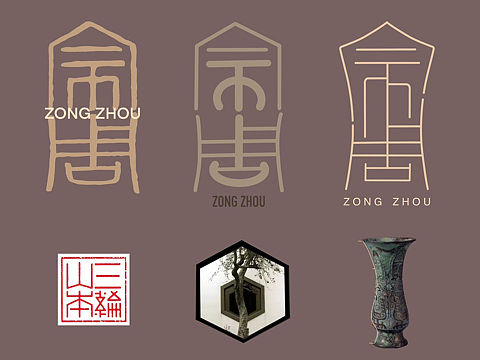 茶道logo设计