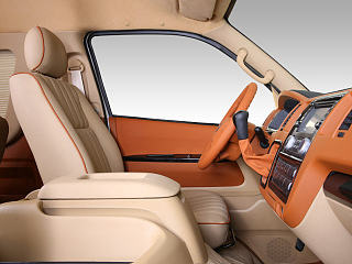 福田汽车内饰改装拍摄