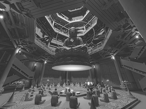 概念设计-诵佛塔（个人主页-ZNTkyNzk2MjA=） - 概念设定 - 站酷设计师杰KK原创素材 - 站酷ZCOOL