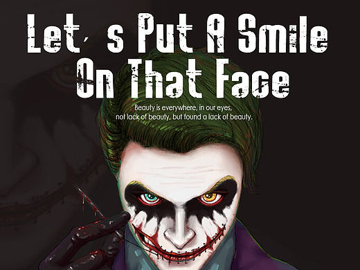 JOKER（个人主页-ZMTk2NjE2NjA=） - 创作习作 - 站酷设计师毛豆Starry原创素材 - 站酷ZCOOL