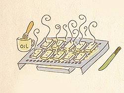 手繪食譜《豆腐果》（個(gè)人主頁-ZMTY5NzgwNA==） - 商業(yè)插畫 - 站酷設(shè)計(jì)師春顏秋色原創(chuàng)素材 - 站酷ZCOOL