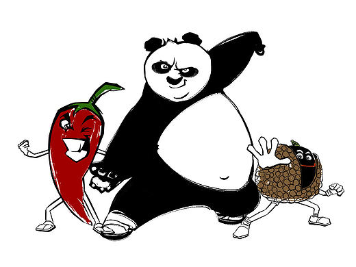 功夫（个人主页-ZMTk2NzEzMzY=） - 商业插画 - 站酷设计师变变牛原创素材 - 站酷ZCOOL