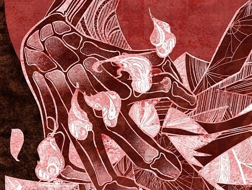 纹·饰 - 个人插画集丨七宗罪 - 愤怒