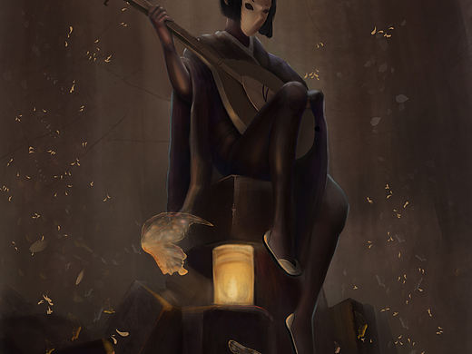 临摹——出自新加坡画师Z.W.Gu