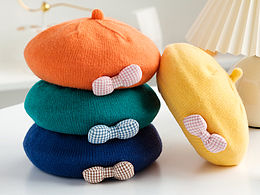 儿童画家帽贝蕾帽