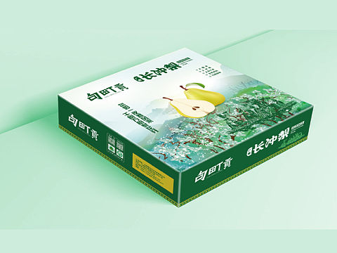 长冲梨水果包装设计