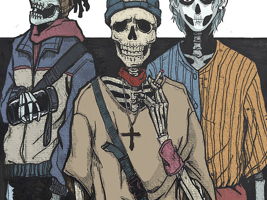 和一条咸鱼一样