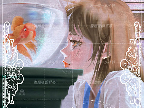 金鱼（个人主页-ZNTIwMTM5ODA=） - 创作习作 - 站酷设计师蜜桃配乌龙原创素材 - 站酷ZCOOL