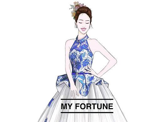 服裝設(shè)計(jì)（個(gè)人主頁-ZMjkyMzIyNzI=） - 商業(yè)插畫 - 站酷設(shè)計(jì)師xieyue13原創(chuàng)素材 - 站酷ZCOOL