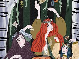 第一次用手绘板临摹的插画，看来还是要多多加油