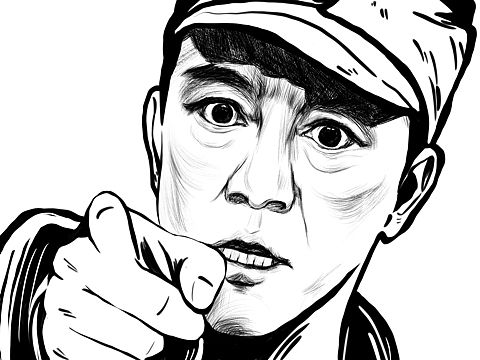 黑白人物系列