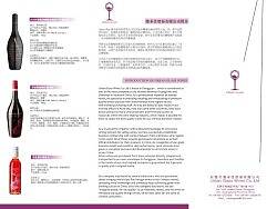 两组红酒宣传册