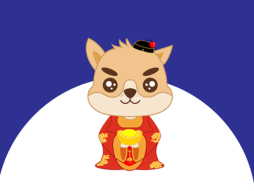 仙鹿三视图_素材网站_图片免费下载-zcool站酷