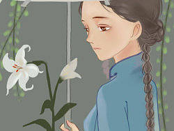 临摹 冷清秋（个人主页-ZMzI2Njg3Mg==） - 商业插画 - 站酷设计师是雯仔啊原创素材 - 站酷ZCOOL