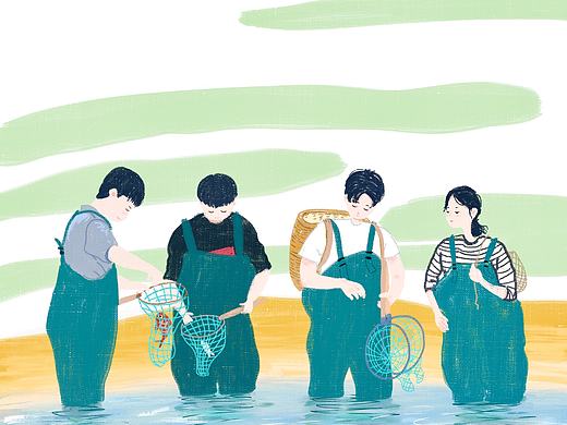 向往的生活（个人主页-ZMjgzMzkyOTI=） - 单幅漫画 - 站酷设计师青先生粘土画室原创素材 - 站酷ZCOOL