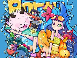 小羊灰灰的插画成长之路