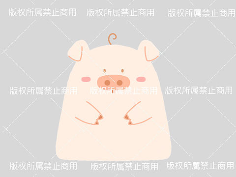 可爱卡通小动物宝宝反穿衣设计