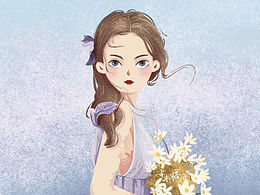 【女孩系列插画】