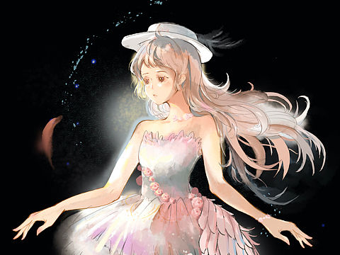 第一次画人物插画 请多指教～（个人主页-ZNTM0ODIyMjA=） - 创作习作 - 站酷设计师Monster_and_D原创素材 - 站酷ZCOOL