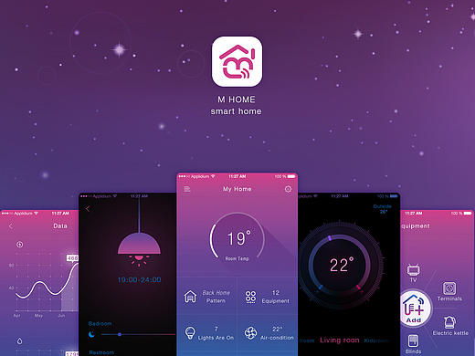 M home智能家居概念设计