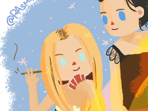 老友記25週年快樂~（个人主页-ZMzg4NTY4NTY=） - 商业插画 - 站酷设计师pasmiyako原创素材 - 站酷ZCOOL