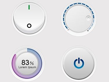 临摹的开关按钮