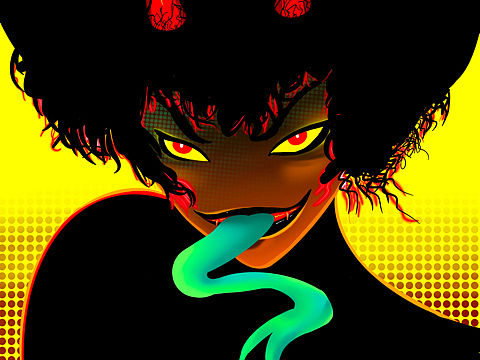 暗黑女神索亚娜（个人主页-ZNDgwOTExMTI=） - 概念设定 - 站酷设计师Zack998原创素材 - 站酷ZCOOL