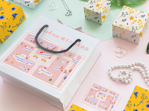 女裝店地圖（個(gè)人主頁(yè)-ZNDA0MDUxNzY=） - 商業(yè)插畫(huà) - 站酷設(shè)計(jì)師JiaMuYan原創(chuàng)素材 - 站酷ZCOOL